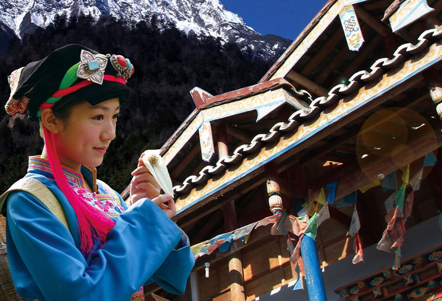 青年演员刘冯合欢