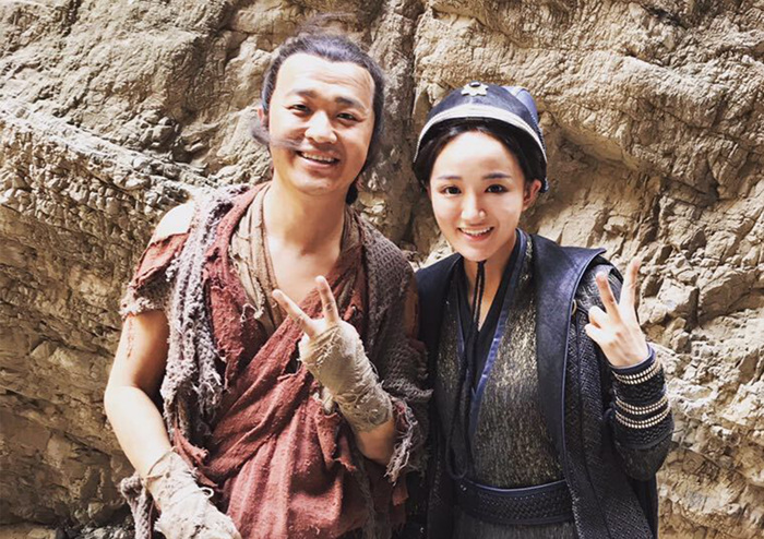 青年演员谢蕊参演《武林怪兽》